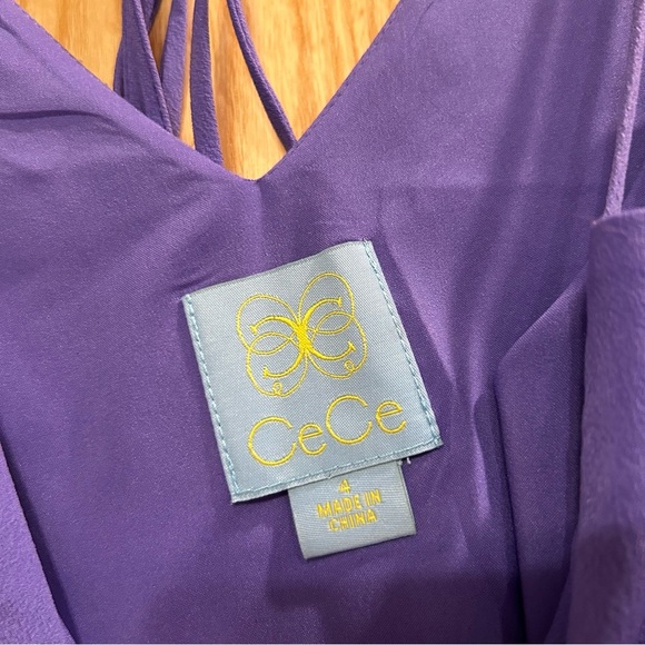 CeCe Purple Slip Sleeveless Dress - Picture 8 of 10